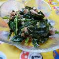にわぁーん's cooksnap of when they made 便秘解消★簡単モロヘイヤとツナのマヨ和え.