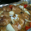 taumama's cooksnap of when they made チキンと野菜の旨味焼き.
