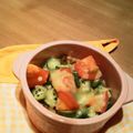 ゆらら１７'s cooksnap of when they made 夏野菜のシンプルチーズ焼き.