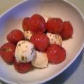 m@n@'s cooksnap of when they made 青じそ香るトマト＆モッツァレラ.