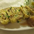 miyuki12's cooksnap of when they made さんまの蒲焼缶で卵焼き.