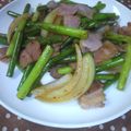 framboise⁂'s cooksnap of when they made 簡単!ニンニクの根の炒め物.