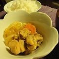 ricecake63's cooksnap of when they made 鶏ももと玉ネギの煮込み.