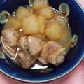 ひいちい's cooksnap of when they made ★こってり旨！鶏と大根の味噌バター煮★.