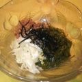 Raiｒeo's cooksnap of when they made 納豆めかぶ和え.