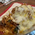 ぱちぱちの日's cooksnap of when they made 家族絶賛☆かぼちゃのカレーミートグラタン.