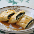 さとみわ's cooksnap of when they made 蒲焼とチーズのお揚げ巻き.