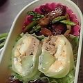 pyonpoco's cooksnap of when they made ∮ アスパラとベーコンღにんにく炒め ∮.