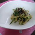ももうふ's cooksnap of when they made キュウリとジャコのシソ和え.