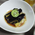 ＴＯＭＯＷＡＴ's cooksnap of when they made シークワーサーでさっぱり茄子の揚げびたし.