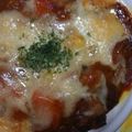 アランティオ's cooksnap of when they made 残ったカレーで！カレーパスタグラタン.