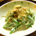 こうまさmam's cooksnap of when they made ☺オクラのワサマヨ和え☺.