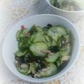 史夜☆aya☆'s cooksnap of when they made ツナ入りきゅうりとワカメの酢の物.
