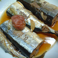 myukitty's cooksnap of when they made いわし（さんま）の梅煮.