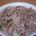 谷口子's cooksnap of when they made 簡単！さっぱり★レモン塩だれの豚丼.