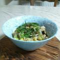 ミラママエリちゃん's cooksnap of when they made 胡麻油薫る茄子としらすの梅和え.