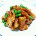 さいころねこ's cooksnap of when they made お弁当に☆ちくわのケチャップ炒め.