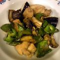 らみねす's cooksnap of when they made 簡単！なす、ピーマン、鶏肉の生姜味噌炒め.