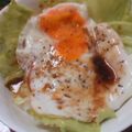 jyuriko☆'s cooksnap of when they made カマンベールがとろ～り☆ハムエッグ丼.
