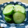∵つまみちゃん∵'s cooksnap of when they made 新鮮きゅうりのさっぱり浅漬け〜☆.