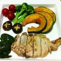 さくらごはん。's cooksnap of when they made カボチャのオリーブバター焼き.