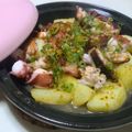 mikekke's cooksnap of when they made タジン鍋で☆タコのガリシア風その2.