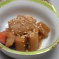 mamiffiy's cooksnap of when they made おばあちゃんのきんぴら.