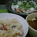 poorider's cooksnap of when they made かつおのたたき、キムチ乗せ.