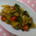 ソアりん's cooksnap of when they made 夏☆野菜炒め＠カレー風味.