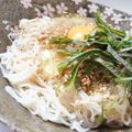 ななクレープ's cooksnap of when they made 冷製☆お昼ごはん&麺✿納豆そうめん.