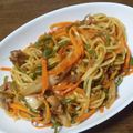 快くん's cooksnap of when they made 簡単に韓国の味♪キムチマヨネーズ焼きそば.
