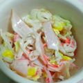 riaelephan's cooksnap of when they made もやしのカニ☆マヨサラダ♪.