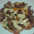 九道礼菜's cooksnap of when they made 豚肉とコーンのチーズ焼き☆.