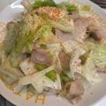 ゆるмαмα's cooksnap of when they made キャベツと豚トロのにんにく炒め.