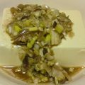 sleepfish's cooksnap of when they made 【豆腐】みょうが葱山椒塩ダレ～冷奴～.