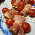 yuukiALB's cooksnap of when they made ✿くるくるベーコンとプチトマトの串焼き✿.