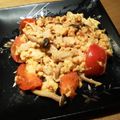 ゆらら１７'s cooksnap of when they made トマトとキノコの卵炒め☆.