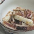 umemodoki's cooksnap of when they made 和？伊？イカの明太子和え.