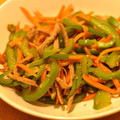 bjorklynn's cooksnap of when they made 簡単♪ピーマンと人参のめんつゆ肉炒め★.