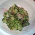 Raiｒeo's cooksnap of when they made きゅうりとみょうがのおかか和え☆.