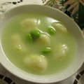 miyuki12's cooksnap of when they made 白玉入り枝豆のすり流し汁.