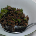 ややや子's cooksnap of when they made ♡簡単なのにウマっ！挽肉ピーマン炒め♡.