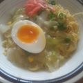 ＲＫまま's cooksnap of when they made まるちゃんの塩焼そばであんかけ焼きそば.