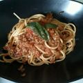 ふわふわわん's cooksnap of when they made ミートソーススパゲッティ～★パスタ★★.