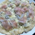 フモフモちゃん's cooksnap of when they made フライパンで！しらすピザ.