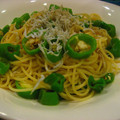 monica_gb's cooksnap of when they made どっさりししとうとシラスの和風パスタ★.