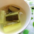 soratea's cooksnap of when they made 冬瓜風♪キュウリの煮物～ホタテあんかけ.
