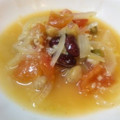 つなこん's cooksnap of when they made 【ダイエット】トマトと大豆のスープ.