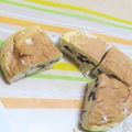 てふてふdb's cooksnap of when they made メロンパンdeメロンドームアイスケーキ.