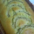 ange216's cooksnap of when they made ﾎｯﾄｹｰｷﾐｯｸｽで簡単ゴーヤケーキ♪.